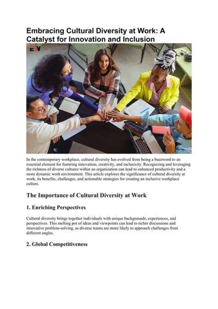 A Catalyst For Innovation And Inclusion