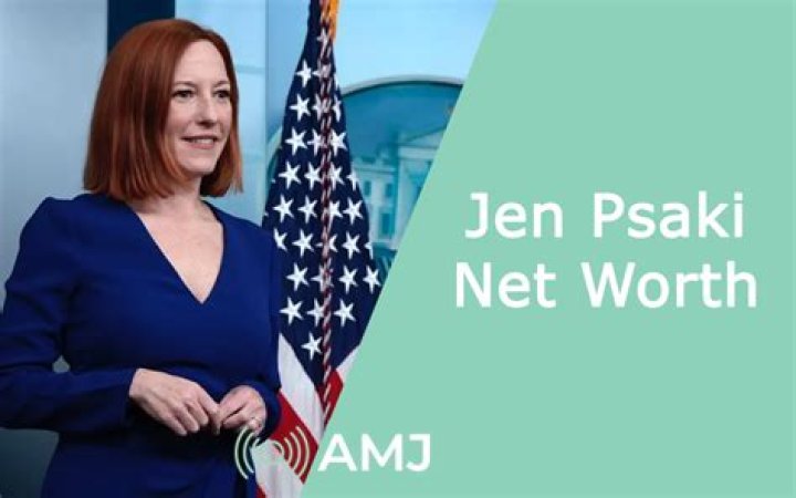 Unveiling Jen Psaki's Net Worth: Discoveries And Insights