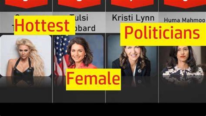 Unveiling The Hottest Female Politicians And Their Impact