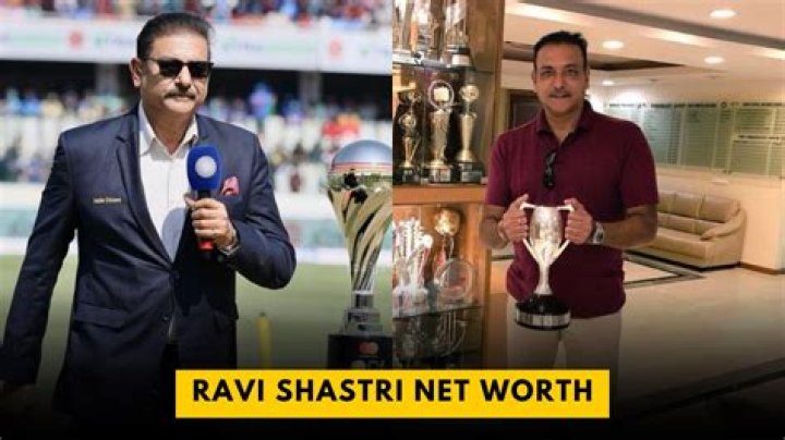 Unveiling The Wealth Of A Cricket Legend: Ravi Shastri's Net Worth